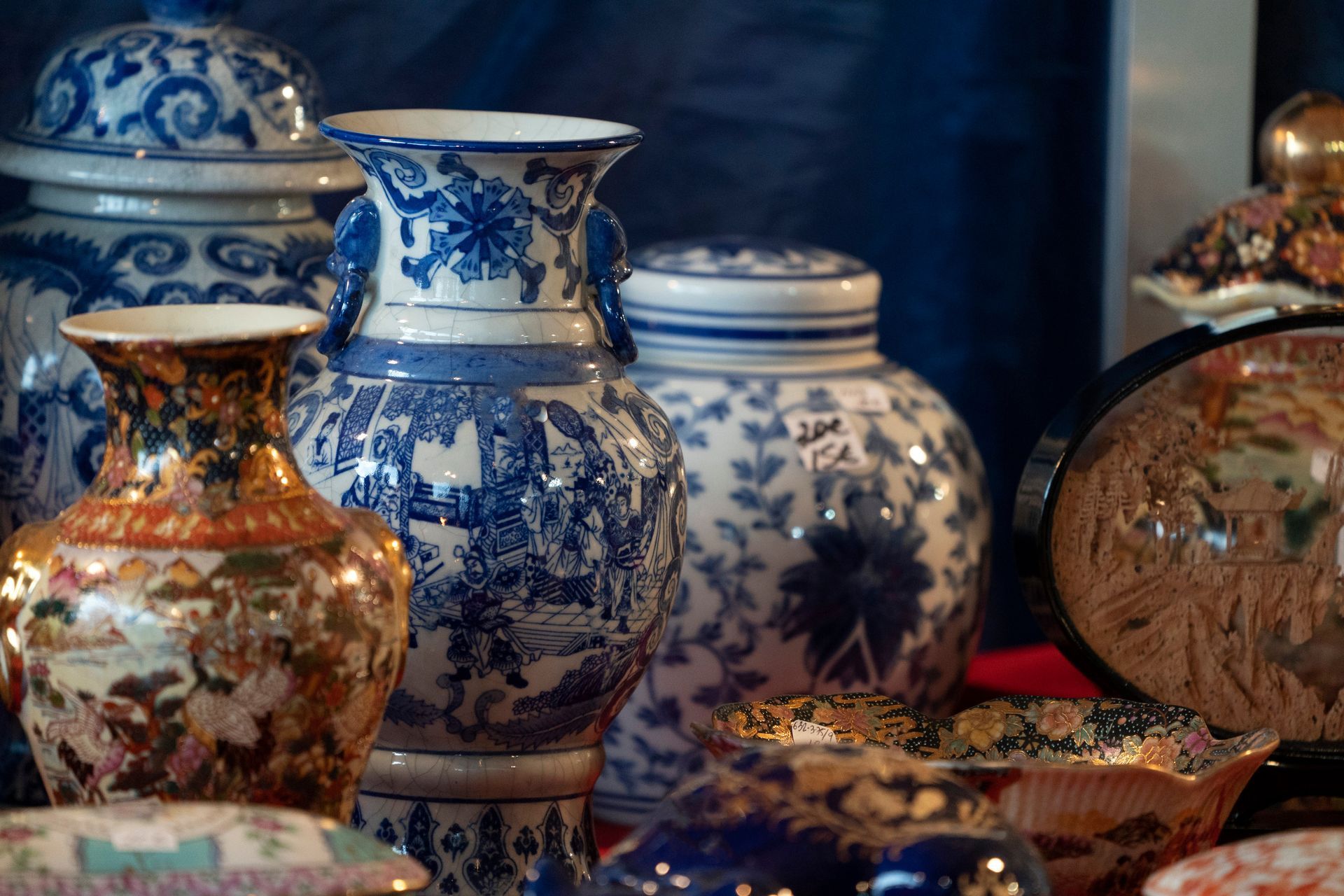 Vase en porcelaine