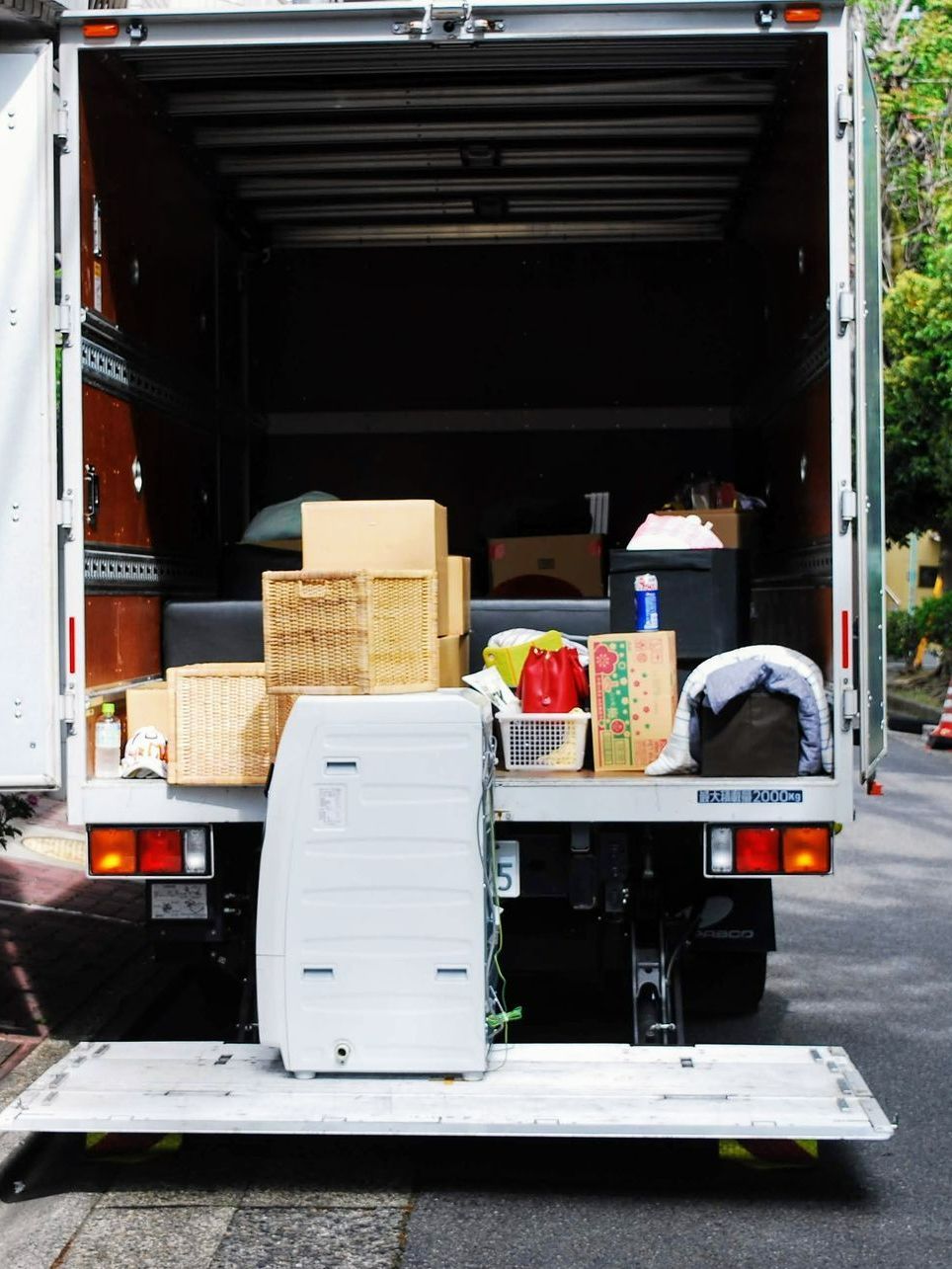 Camion de débarras