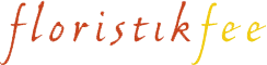 Schriftzug "floristikfee"