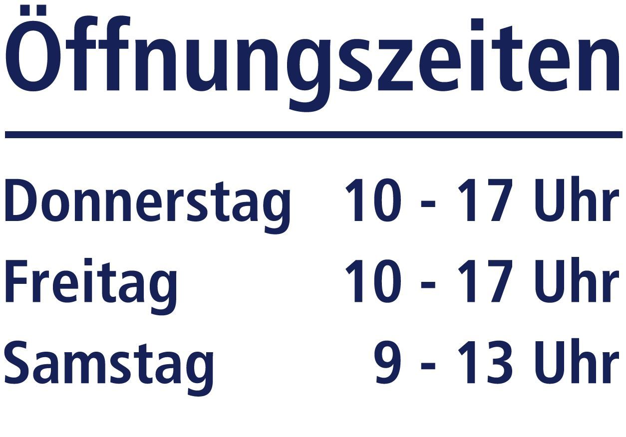 Öffnungszeiten Gebrauchtwaren An- & Verkauf: Donnerstag & Freitag 10:00 - 17:00 Uhr / Samstag 09:00 - 13:00 Uhr