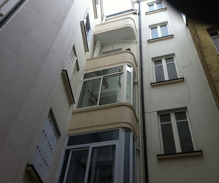 Remplacement fenêtres immeuble