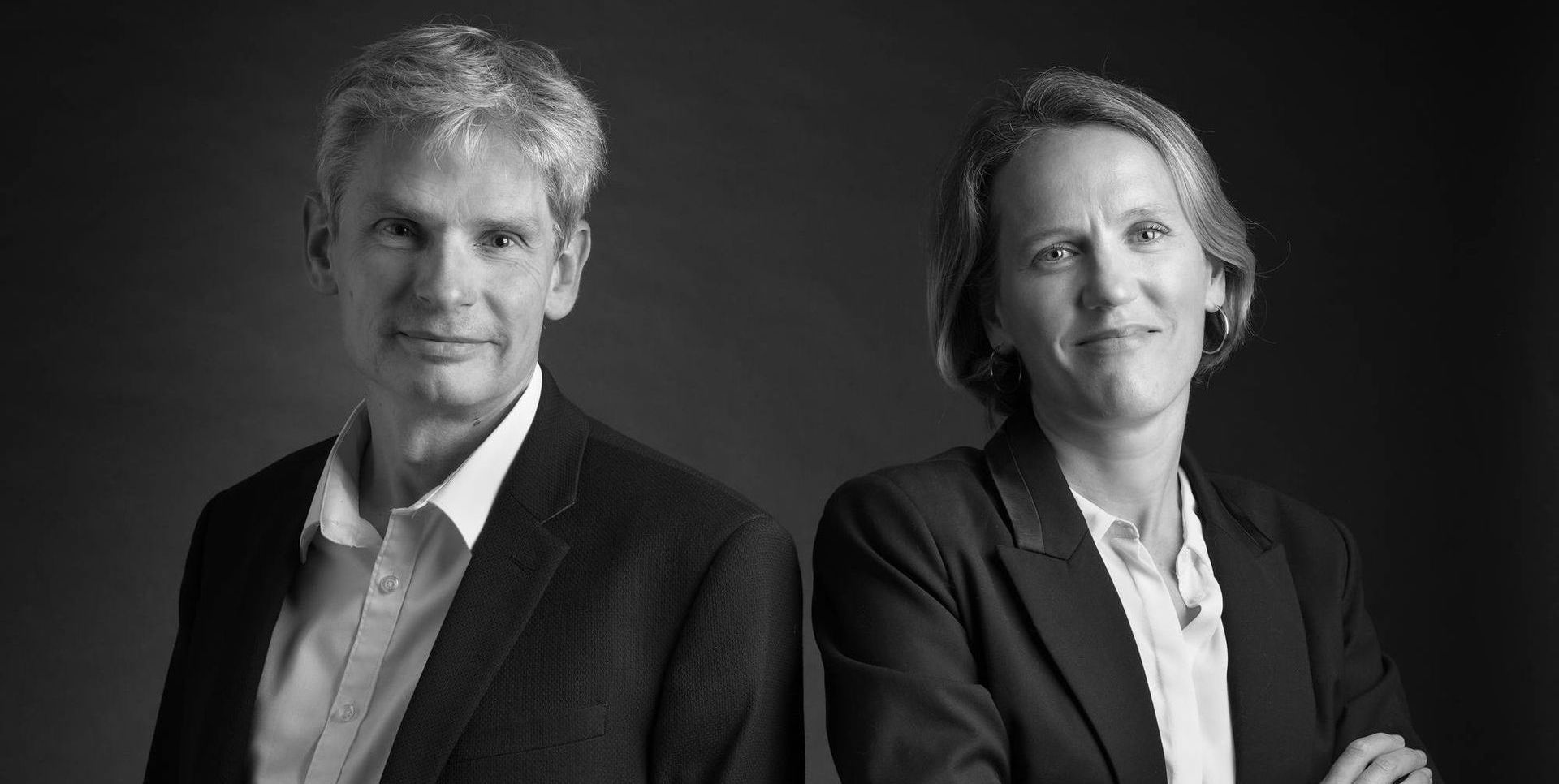 Portraits de Maître Heurtel et Maître Rates.