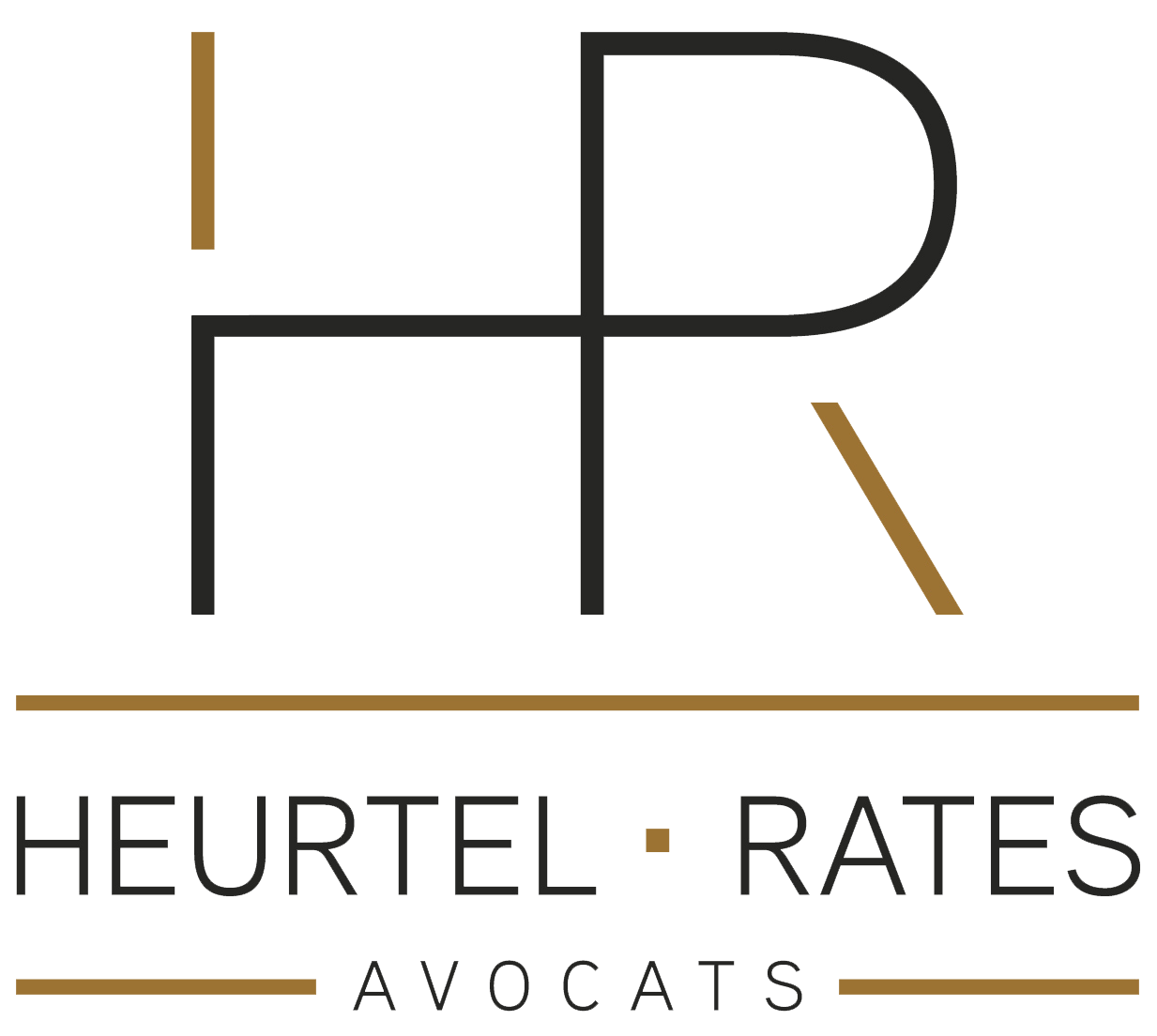 Lettres du logo du Cabinet Heurtel-Rates.
