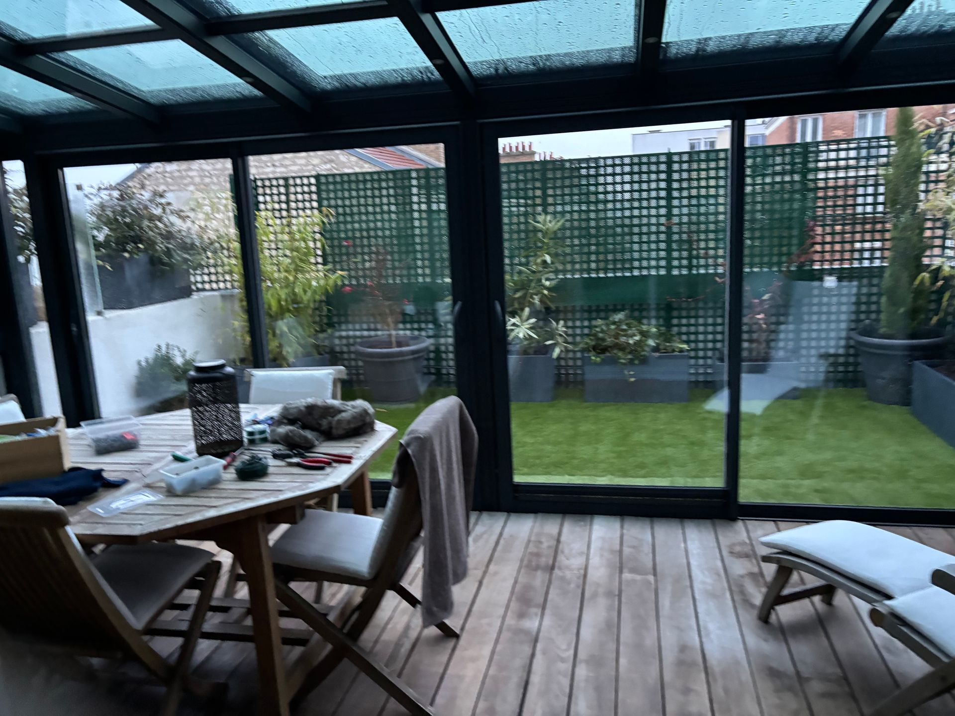 véranda paris sur terrasse