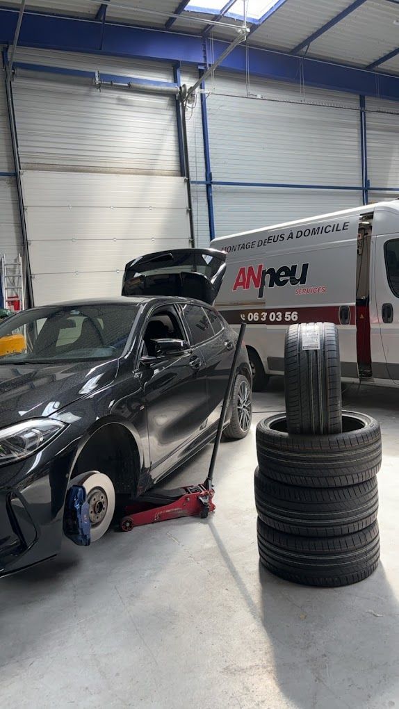 Montage de pneus à domicile
