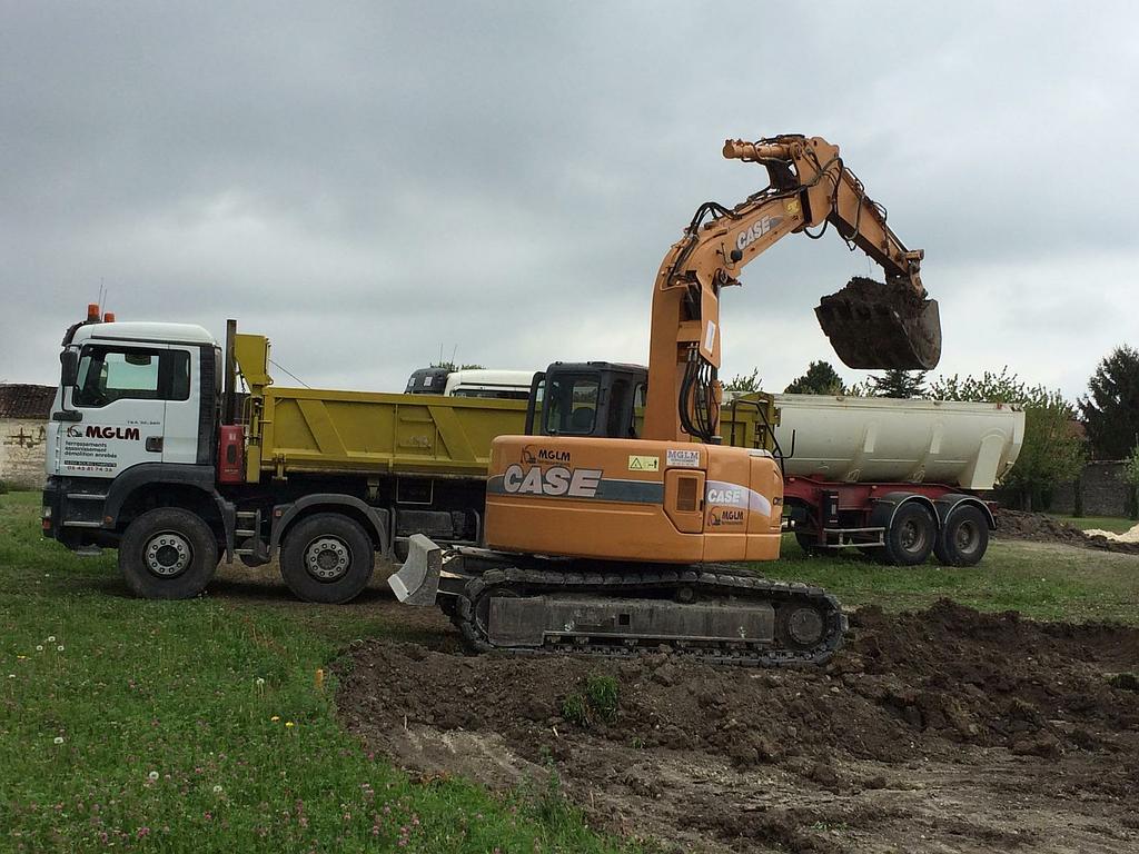 Préparation pour construction bâtiments