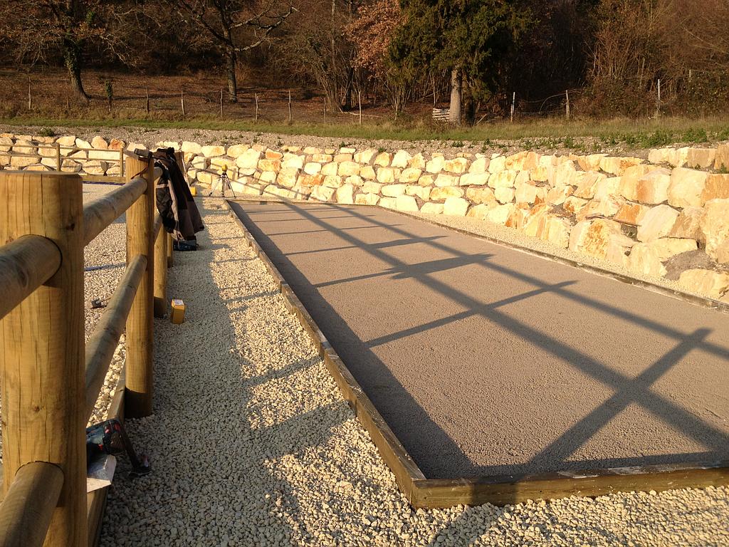 Terrain de pétanque