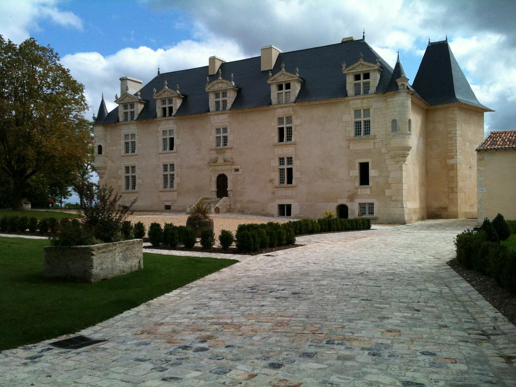 Pavage pour allée de château