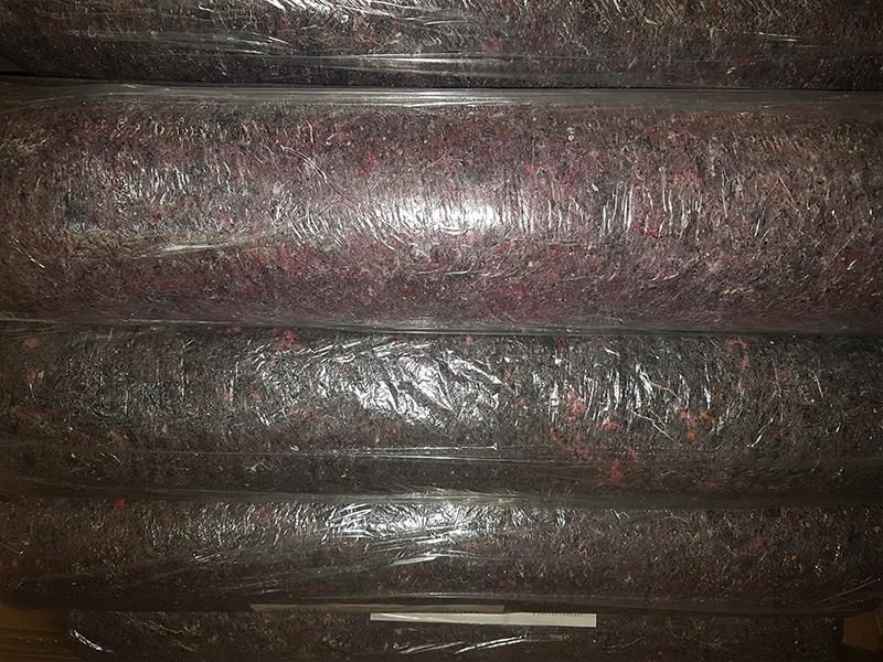 Eine Nahaufnahme von einem Stapel Plastiktüten