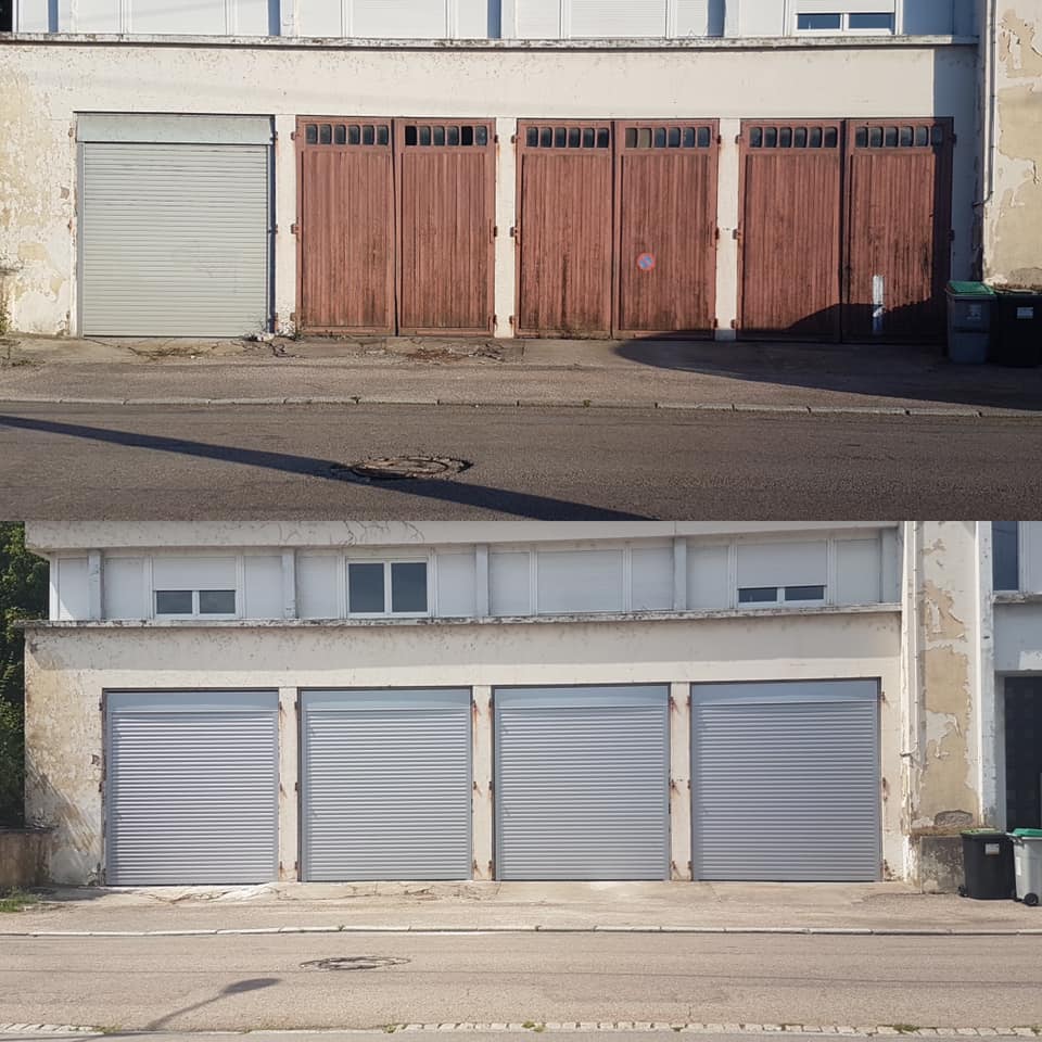 remplacement porte de garage