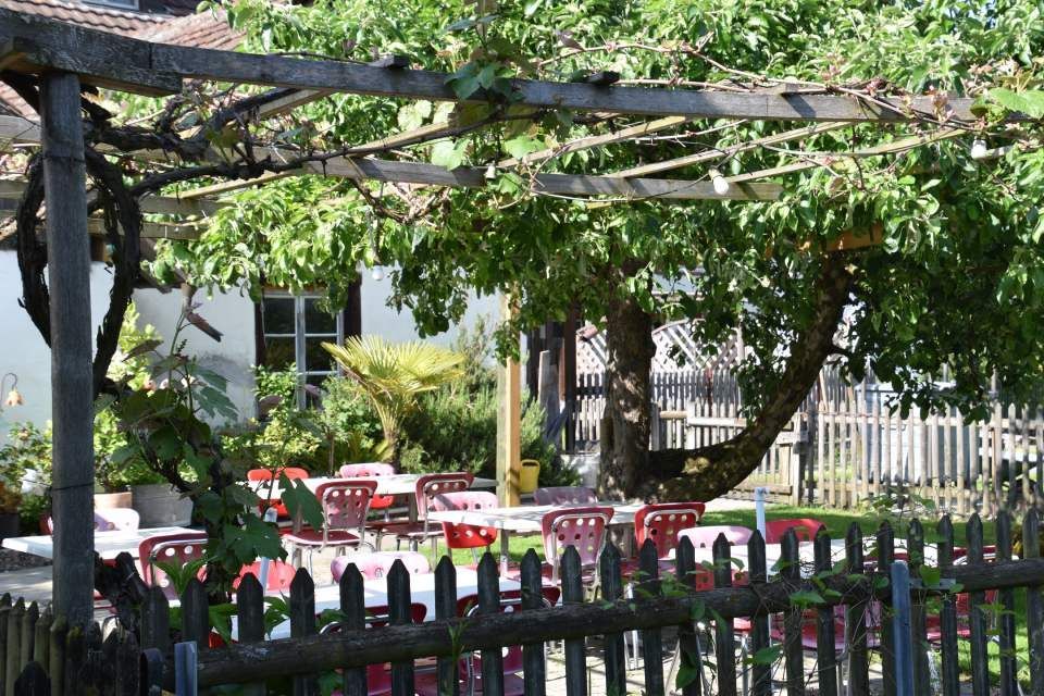 Aussenbereich vom Restaurant, Inh. Fisler