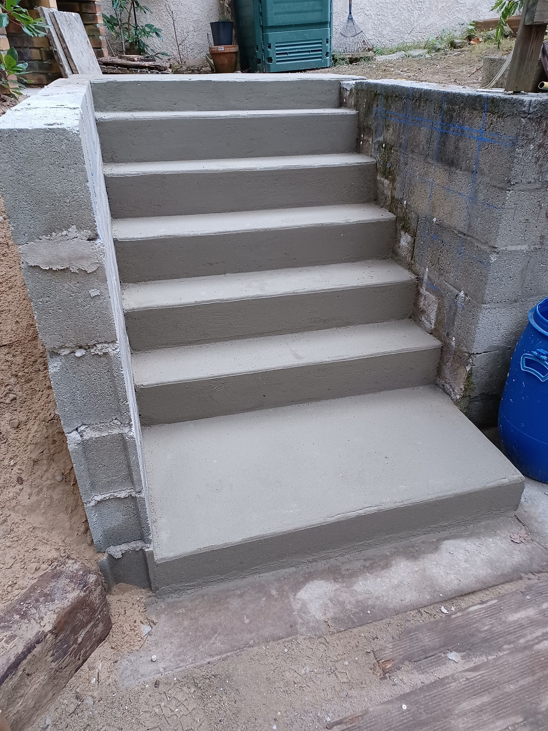 Création d'un escalier - après