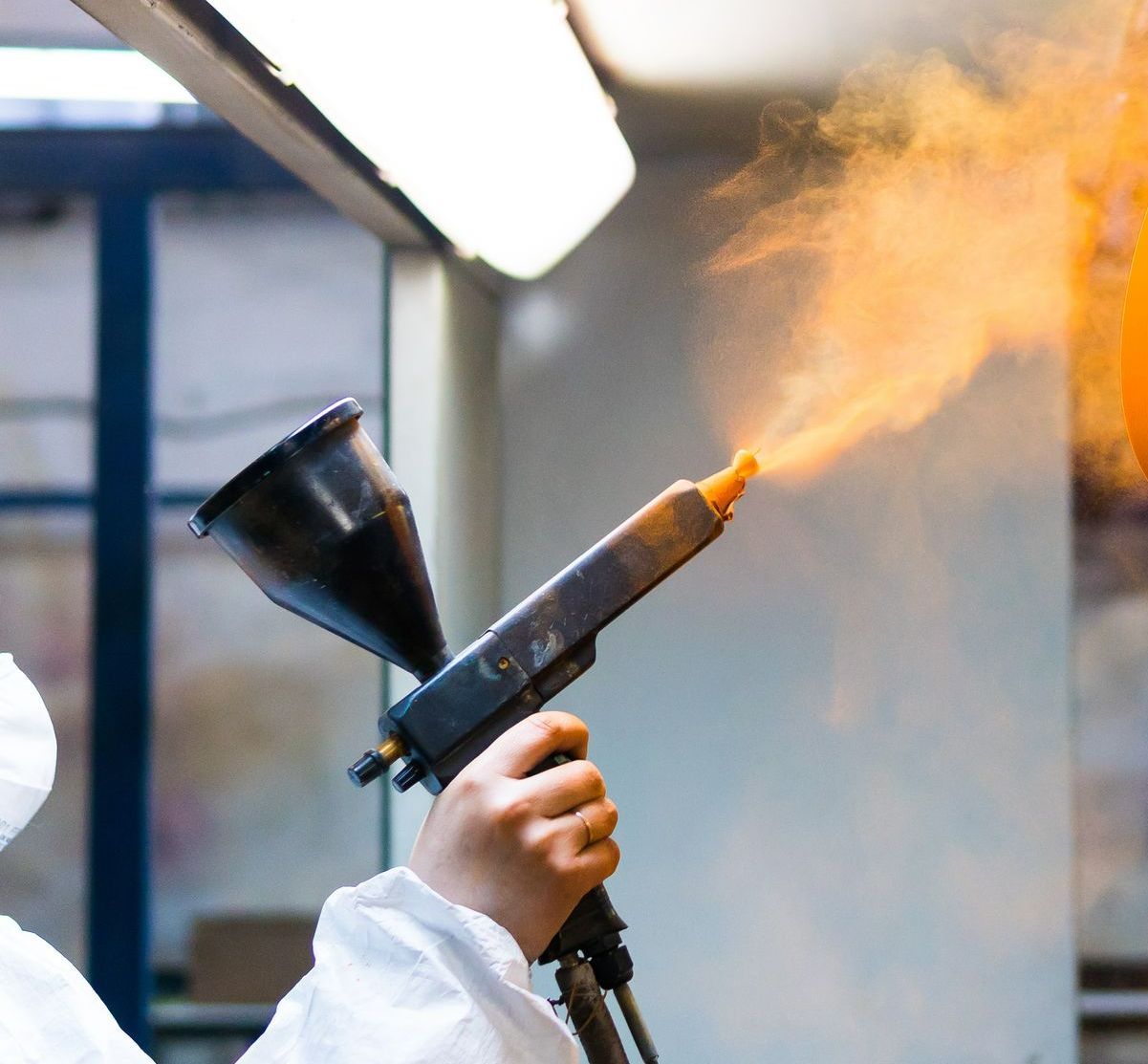 Pistolet de thermolaquage