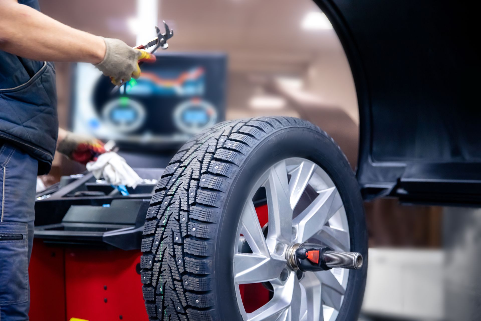 Diagnostic d'une jante endommagée