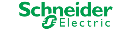 Le logo schneider electric est vert et blanc sur fond blanc.