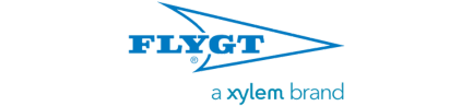Un logo bleu pour flygt une marque xylem