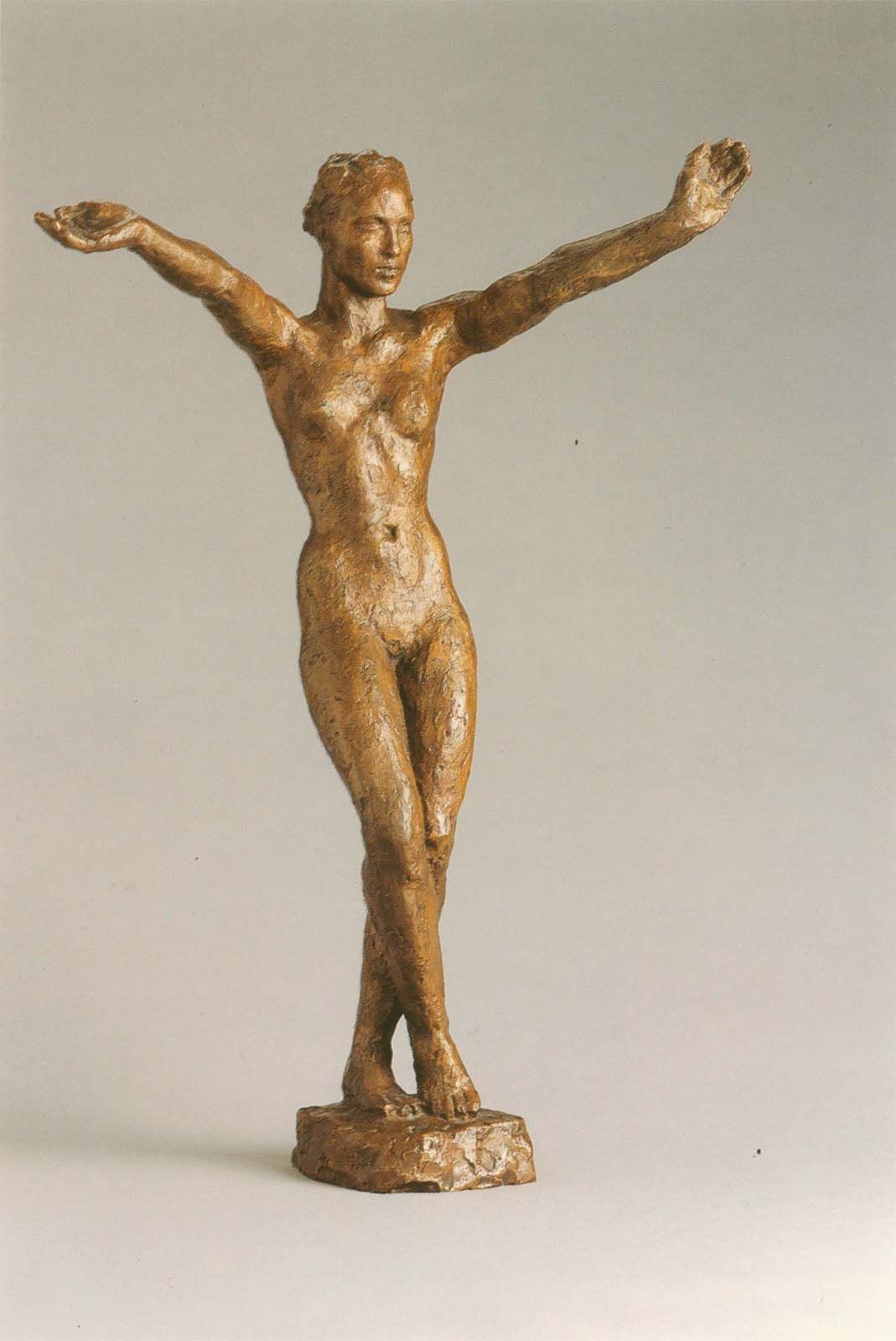 Georg Kolbe (1877-1947), sculpture en bronze, 1929