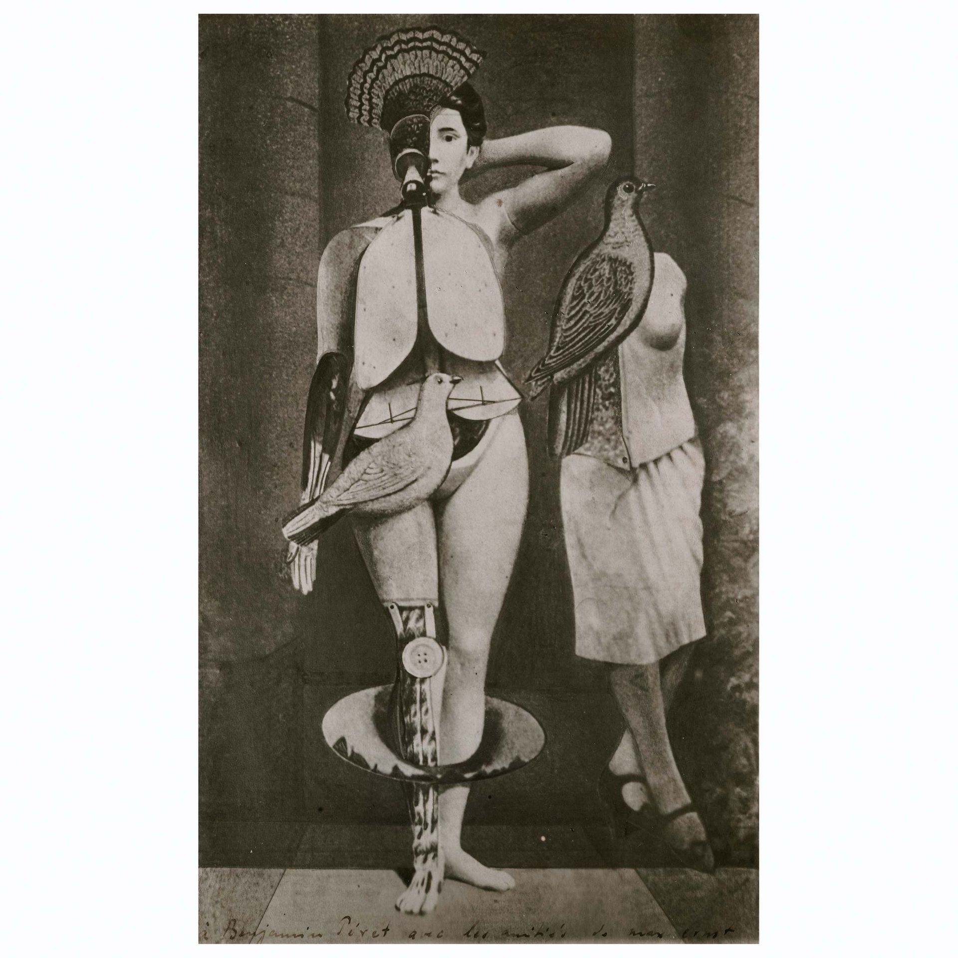 Max Ernst (1891-1976) Santa Conversazione, 1921, tirage argentique