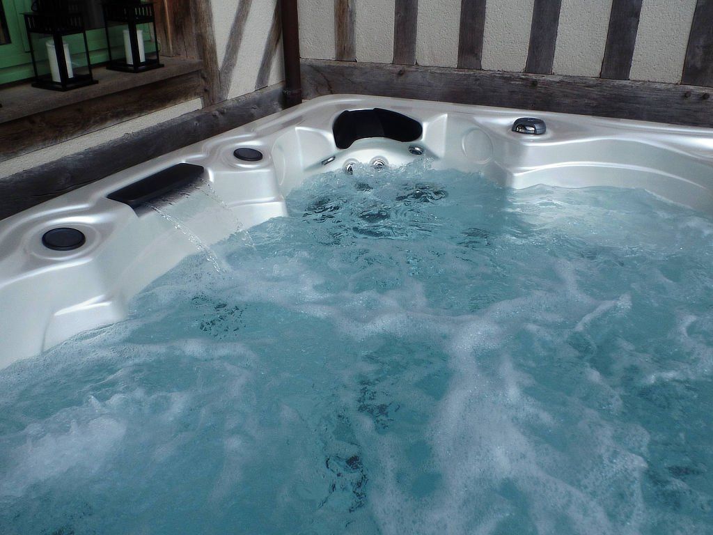 Spa avec bulles