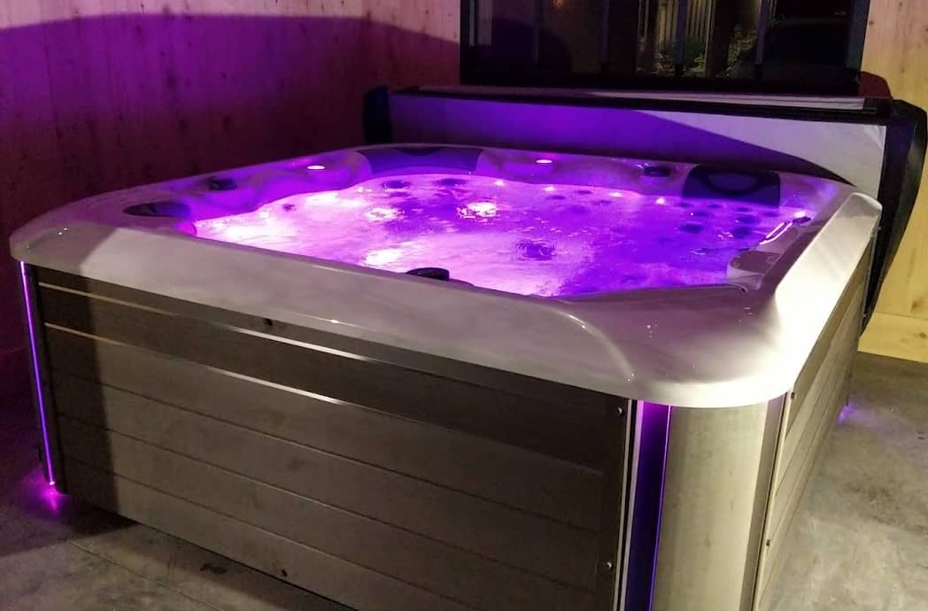 Spa avec leds