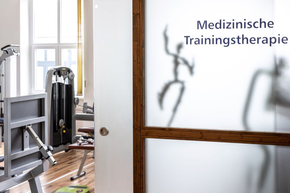 Trainingstherapie Eingang