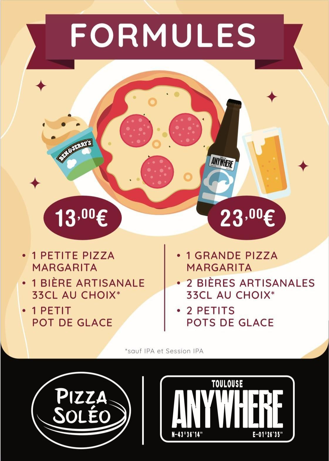 Formules rafraichissantes périodiques