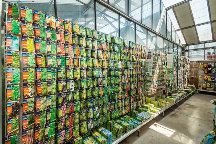 Rayon de sachets de graines et semis