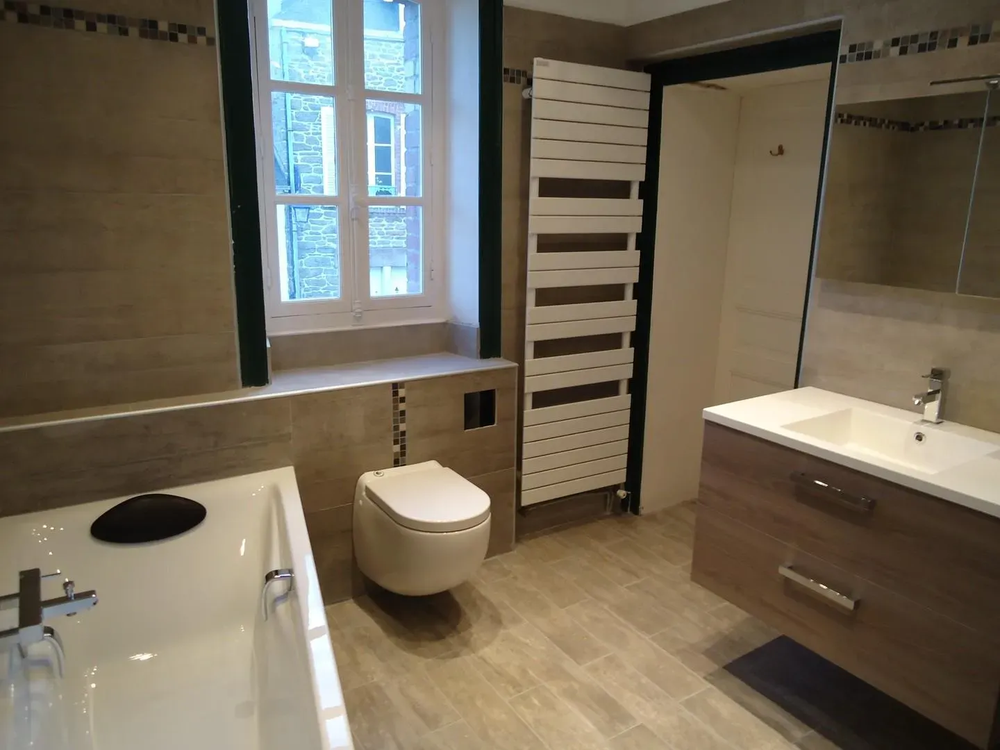 Salle de bains rénovée