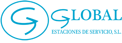Logotipo de las gasolineras Globales con una 