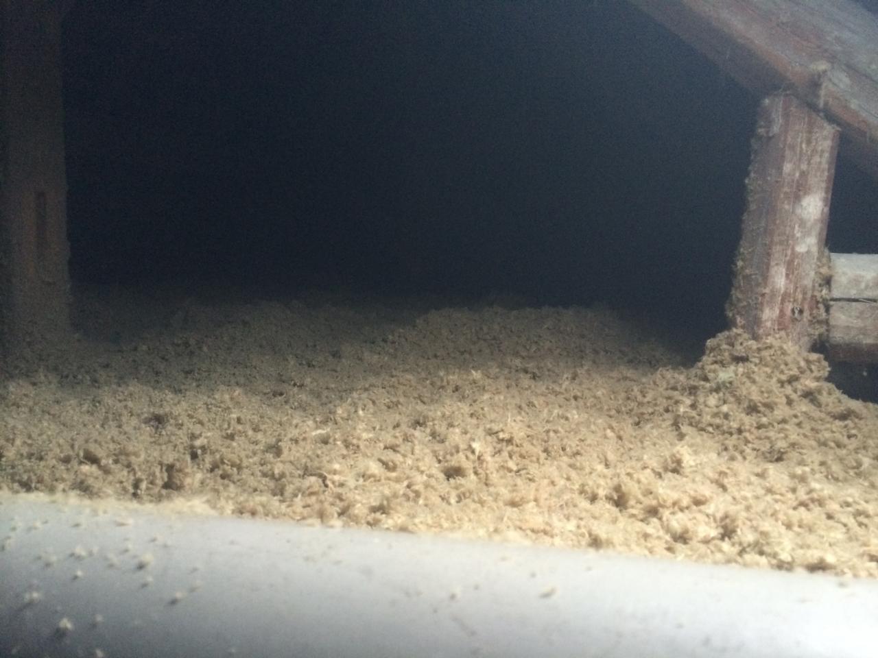 Isolation soufflée en laine de roche