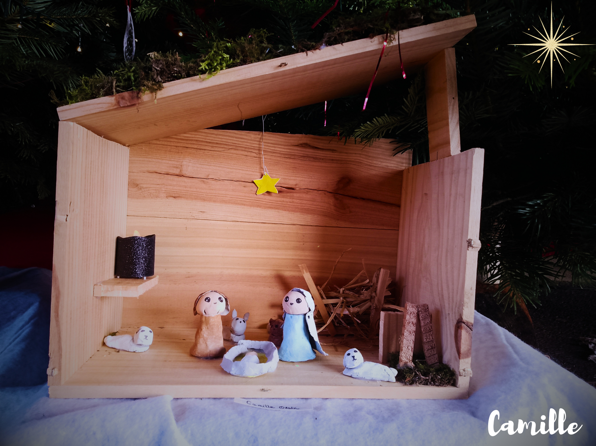 Crèche en bois