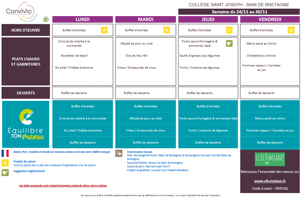 Restaurant du collège