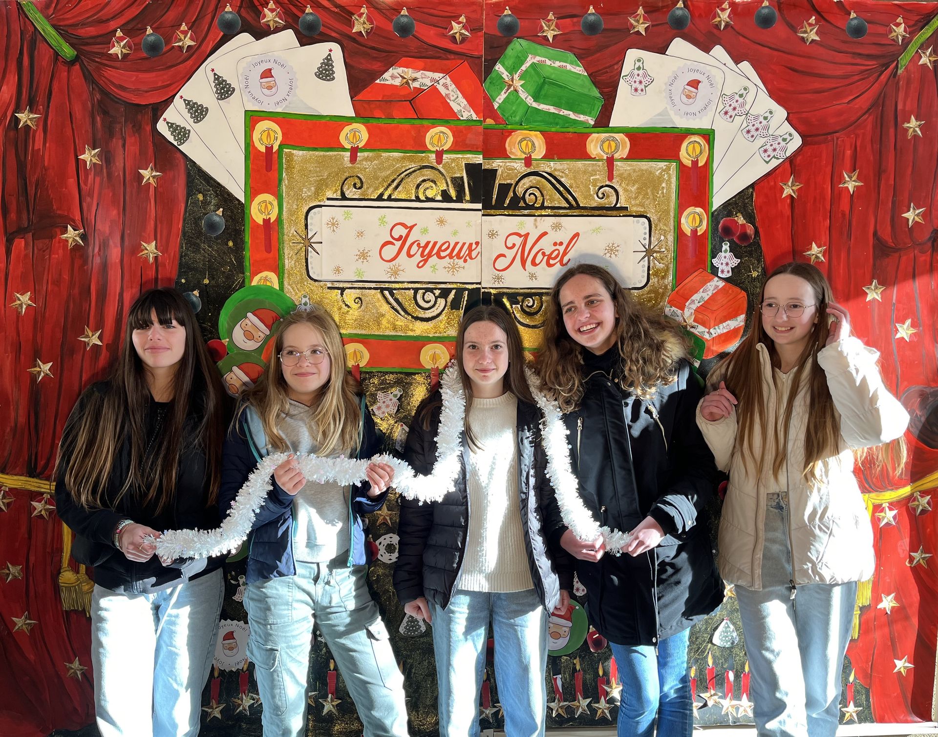 Des décorations pour les fêtes avec marqué 