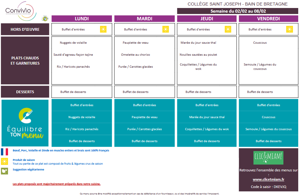 Restaurant du collège