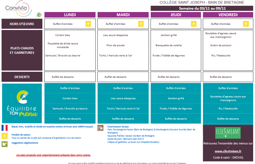 Restaurant du collège