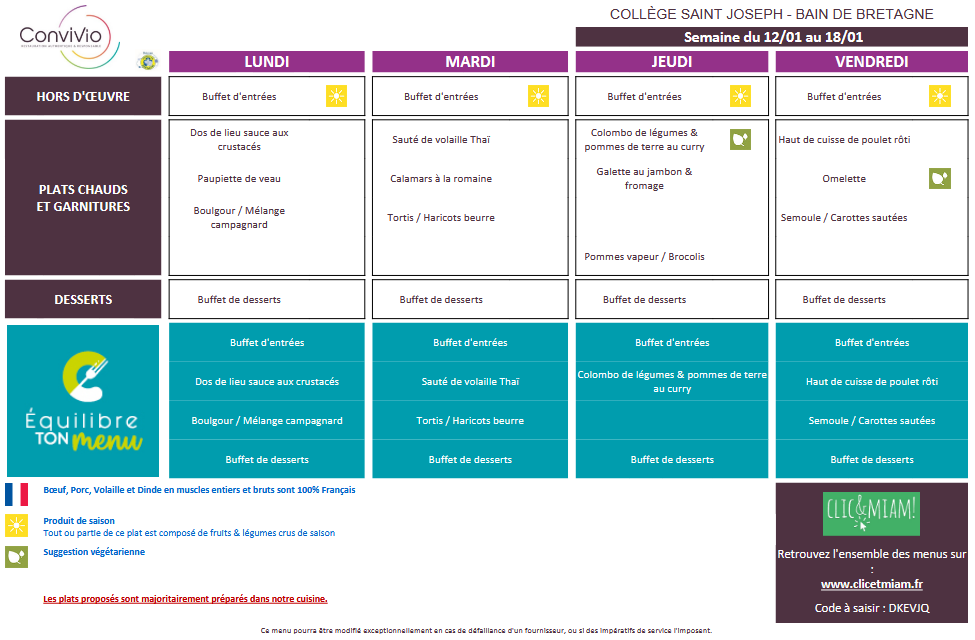 Restaurant du collège