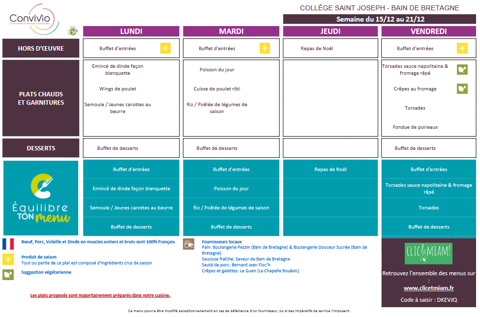 Restaurant du collège