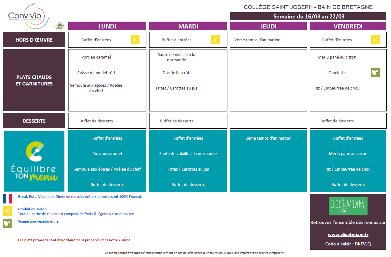 Restaurant du collège