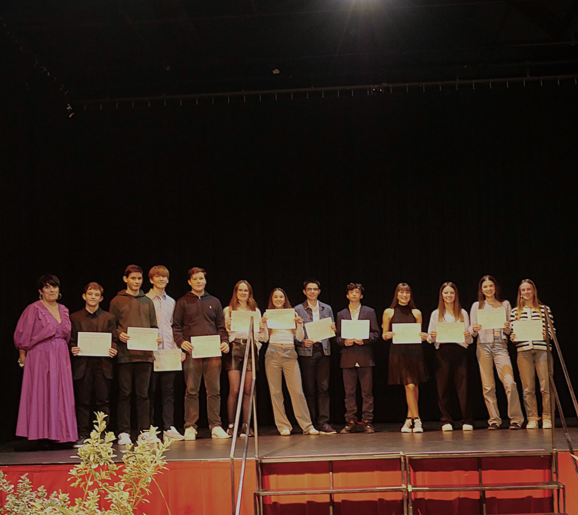 Une chorale en train de chanter