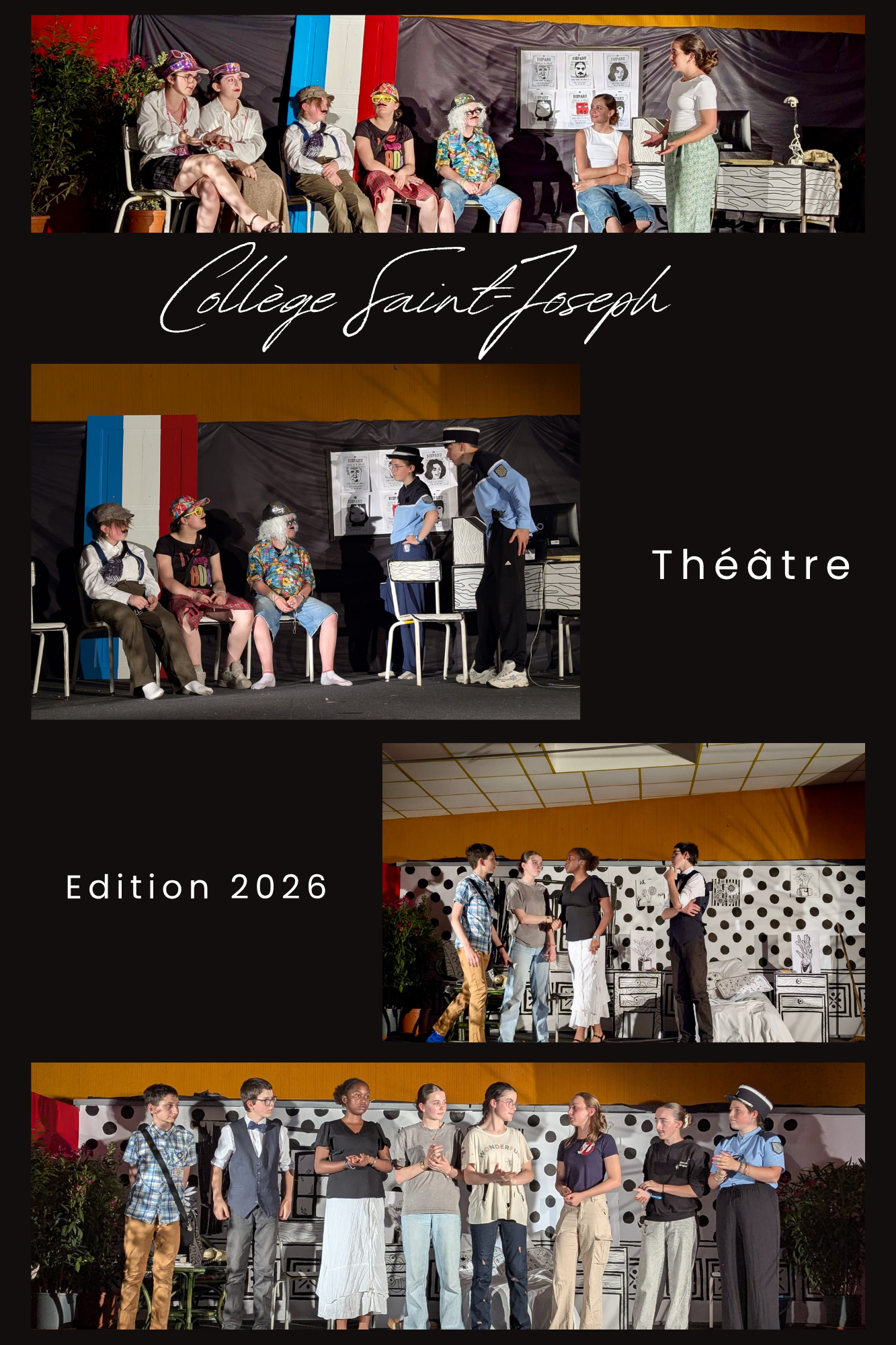 Chorale sur scène