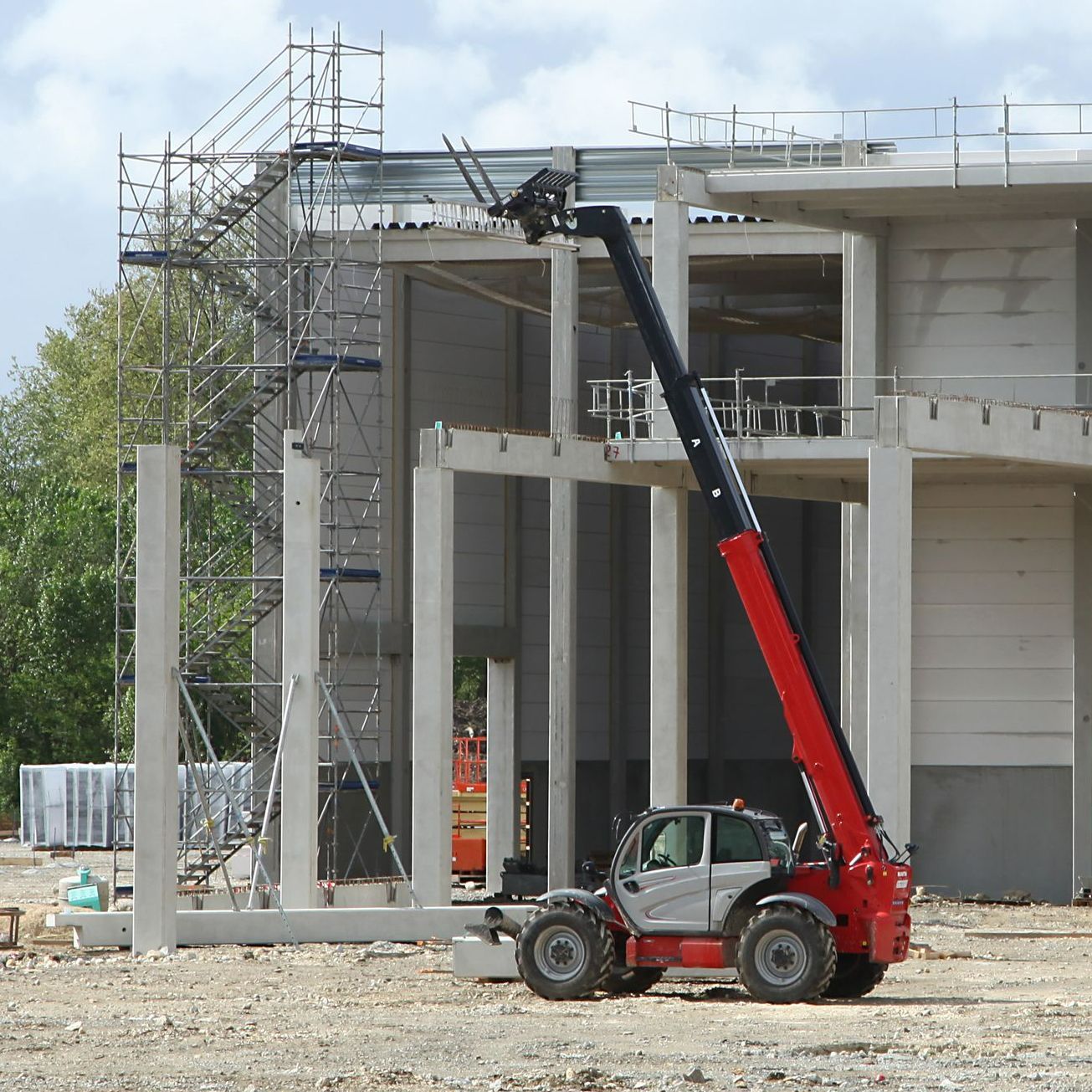 Chargeur télescopique