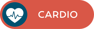Pulsante con l'icona di un cuore e la scritta Cardio