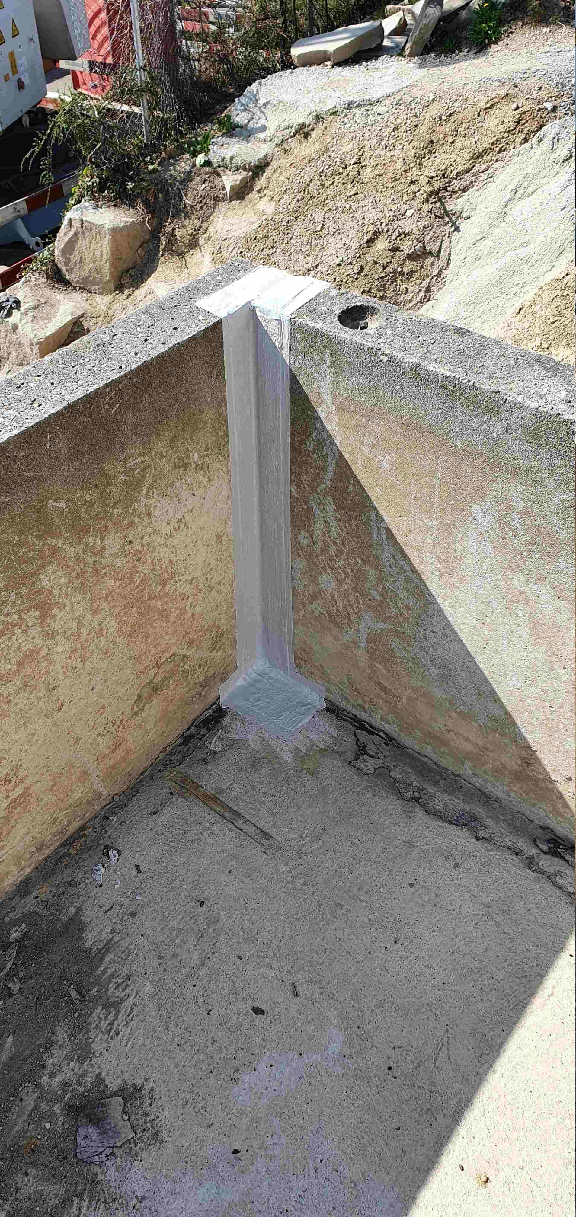 Abdichtungen an einem Flachdach