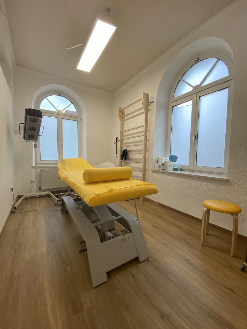 Eingangsbereich der Physiotherapie Johannes Seidl