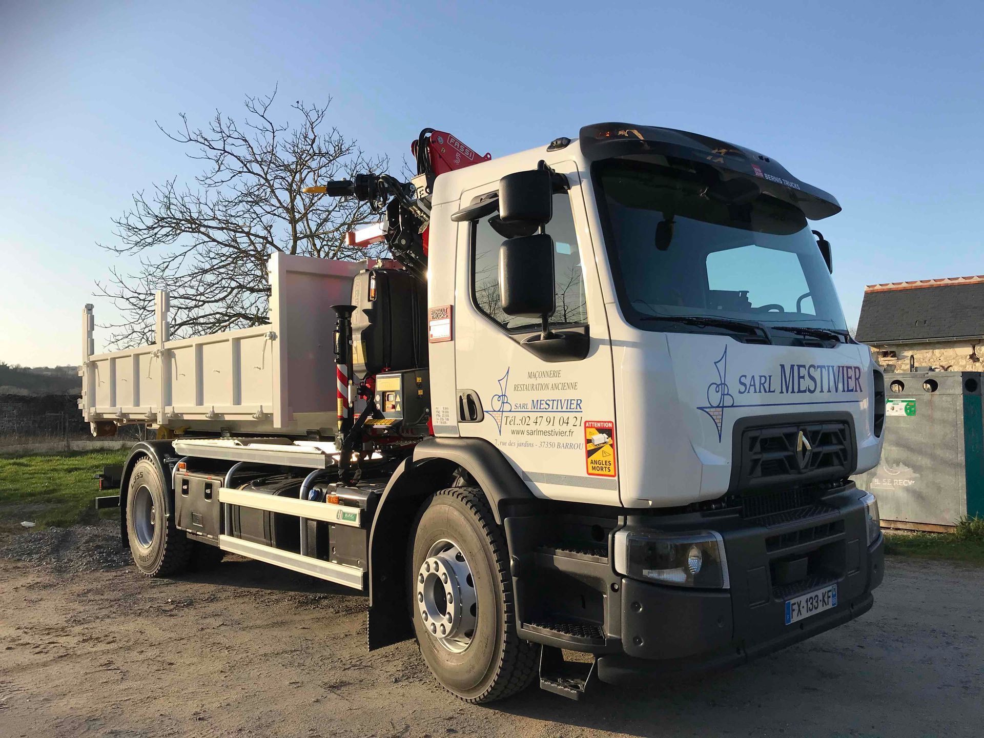 Camion de la SARL Mestivier