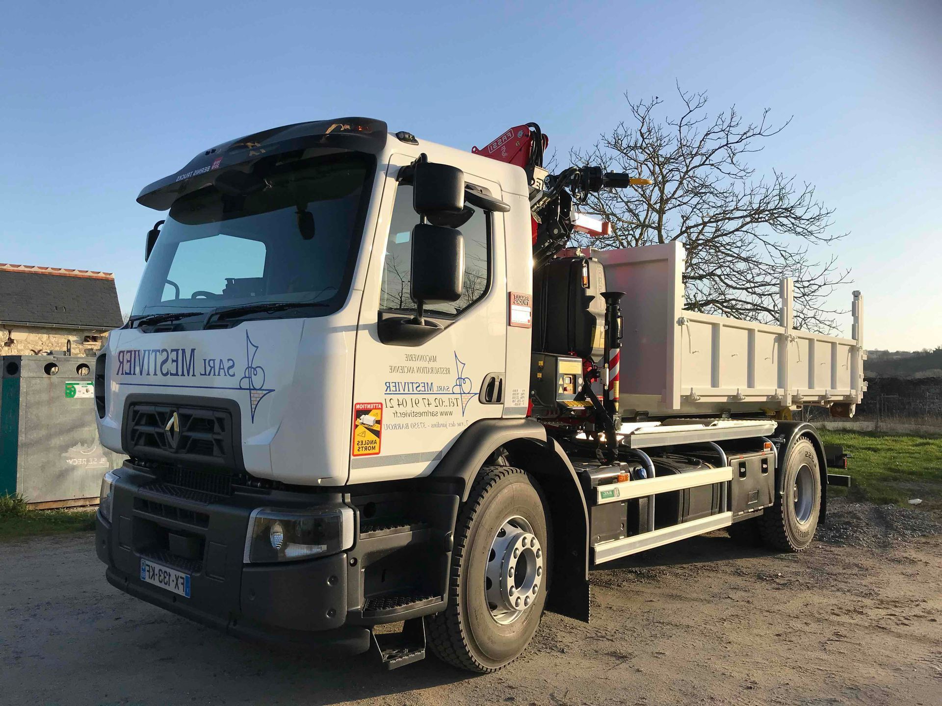 Camion de la SARL Mestivier