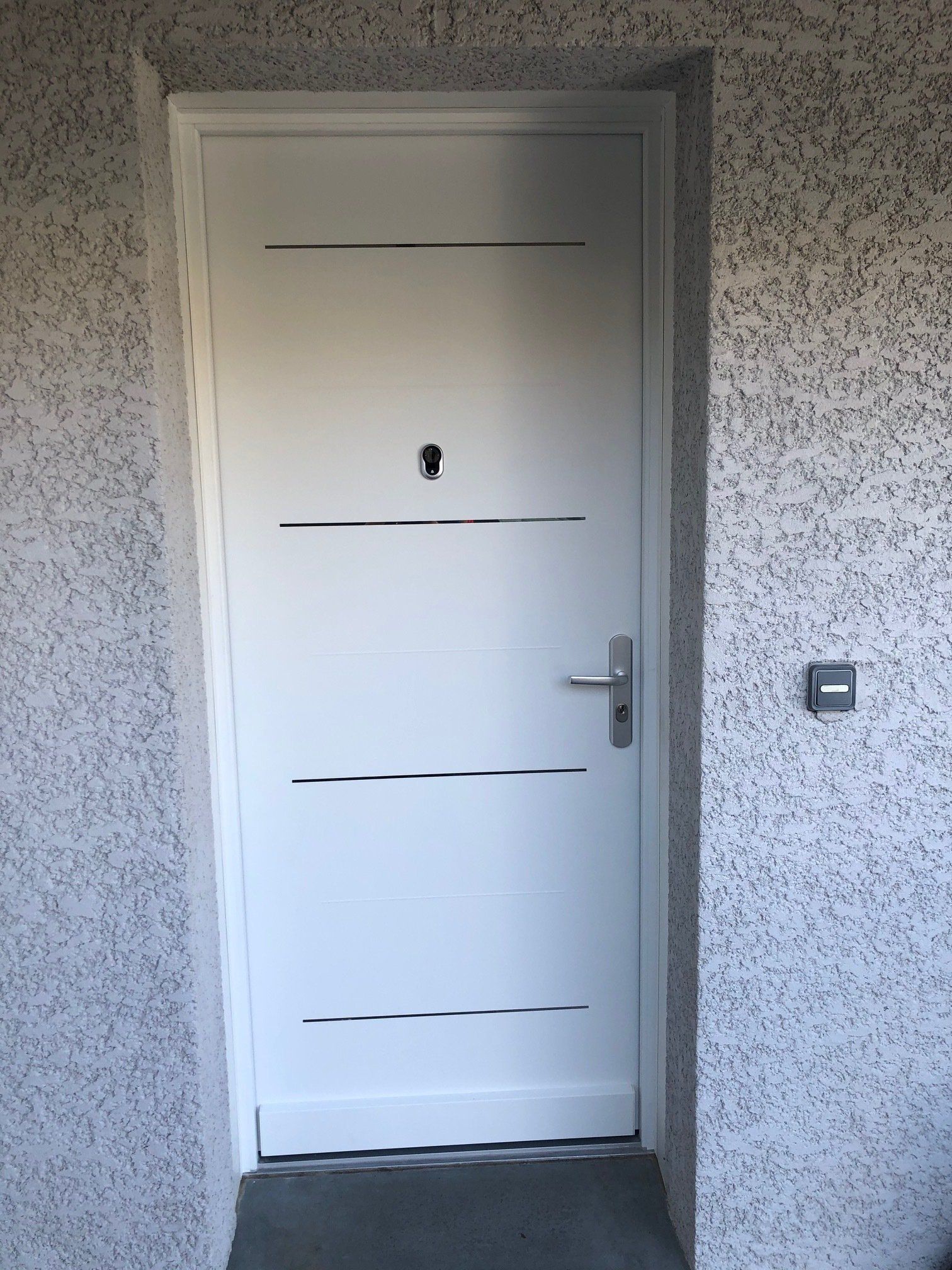 Porte blindée Fichet modèle Stylea à Feigères