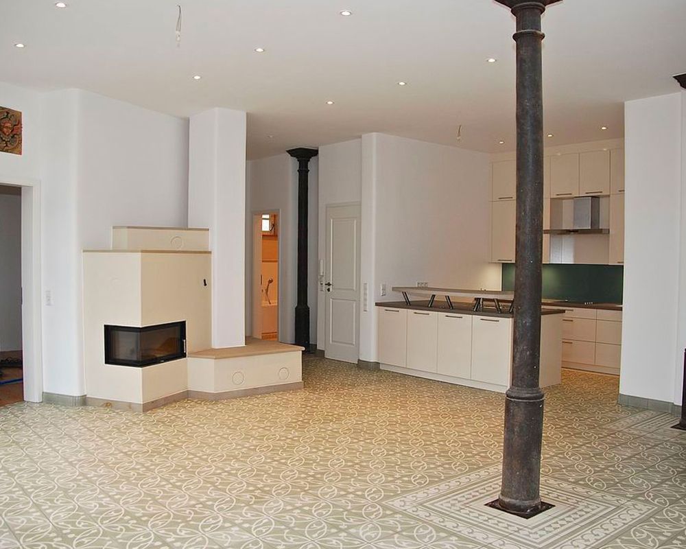 Küche und Innenräume