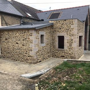 Une maison en pierre