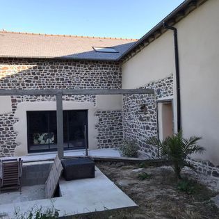 L'extérieur d'une maison